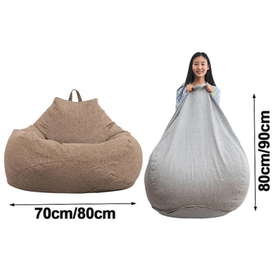 Lazy BeanBag Sofas Inner Lining Waterproof Stuffed Animal Storage Toy Bean Bag Without Cover Chair Beanbag Sofas Lining OnlySpec
