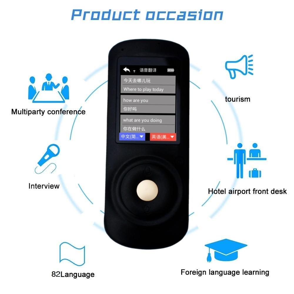 76 Languages Wifi Voice translator