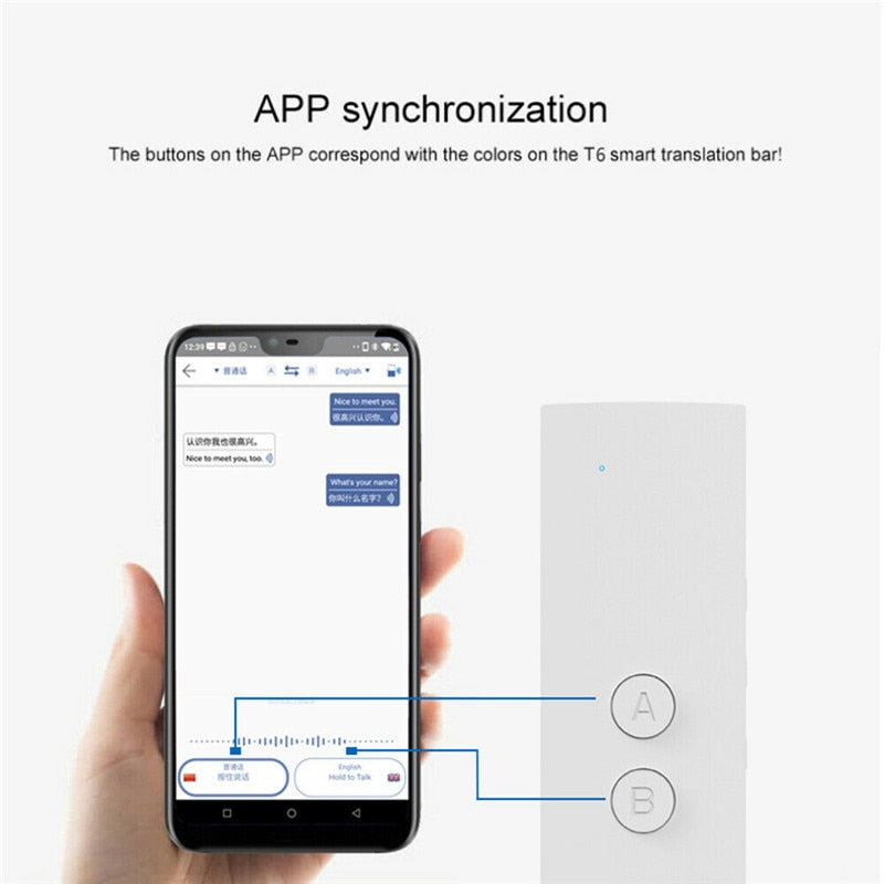 Wireless Smart Portable Voice Translator