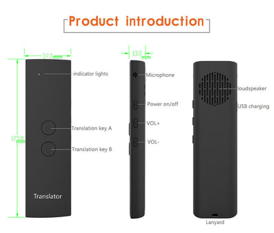 Wireless Smart Portable Voice Translator
